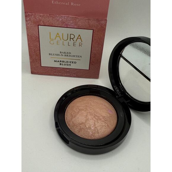 Laura Geller Baked Bronze-n-Brighten Marbleized Blush Ethereal Rose - Picture 9 of 9